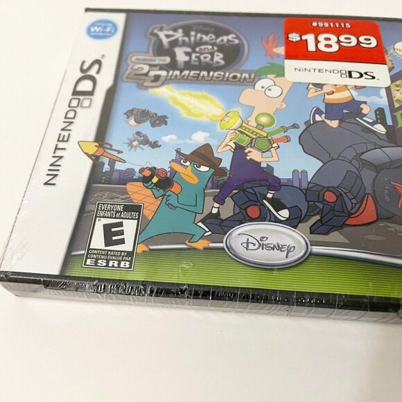 Phineas and Ferb Across the 2nd Dimension Nintendo DS Disney Video Game - Picture 2 of 15